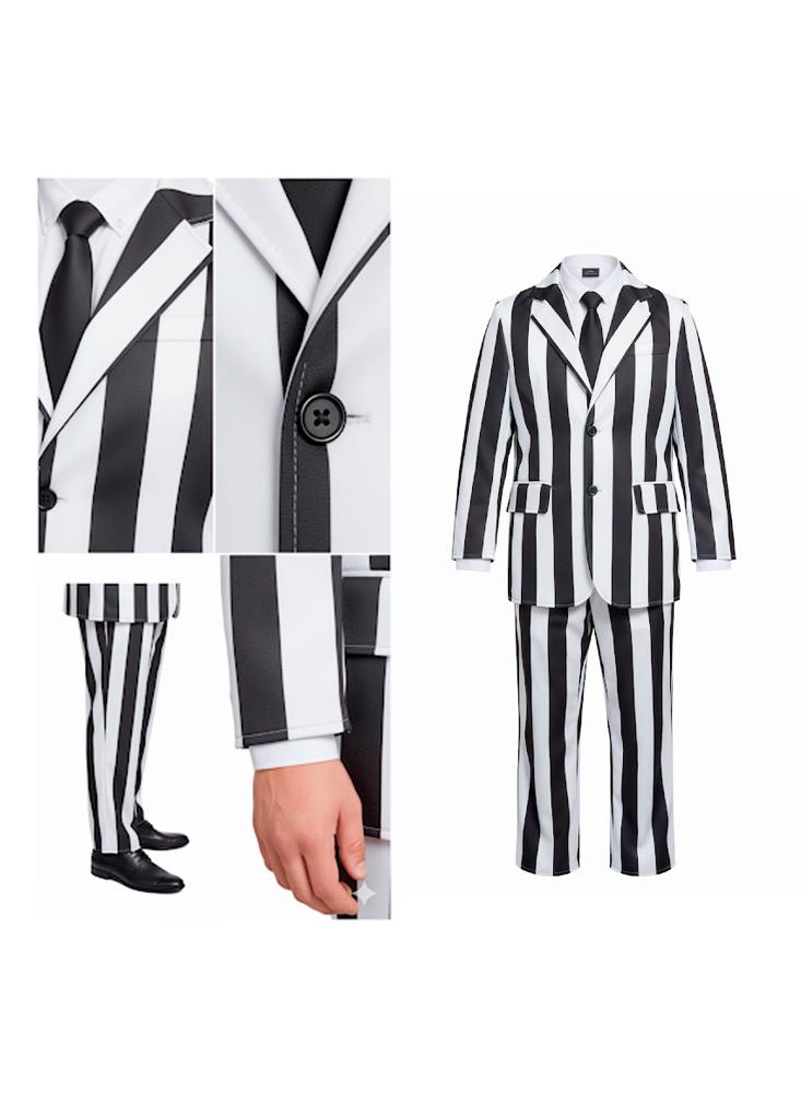 Disfraz Beetlejuice Adulto / Niño img #4