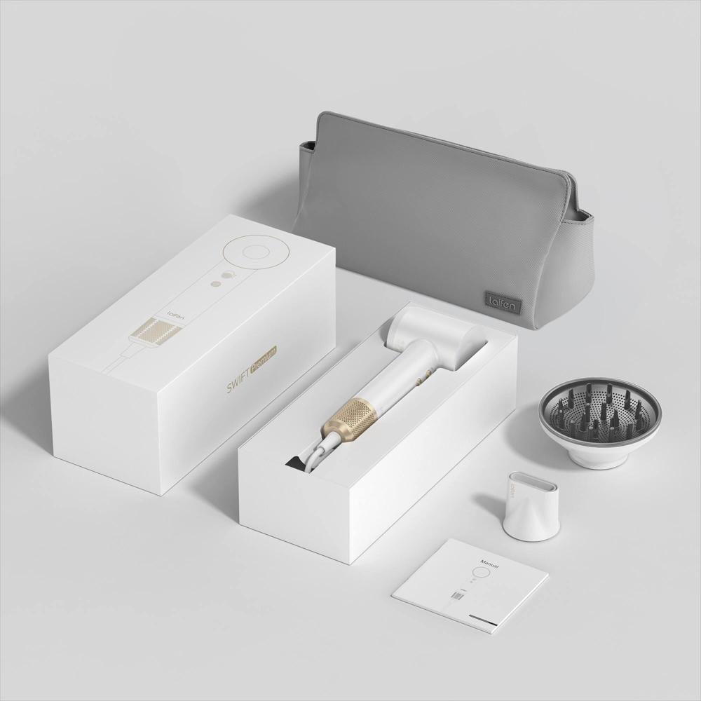 Secador De Pelo Laifen Swift Premium Con Boquillas Blanco img #4