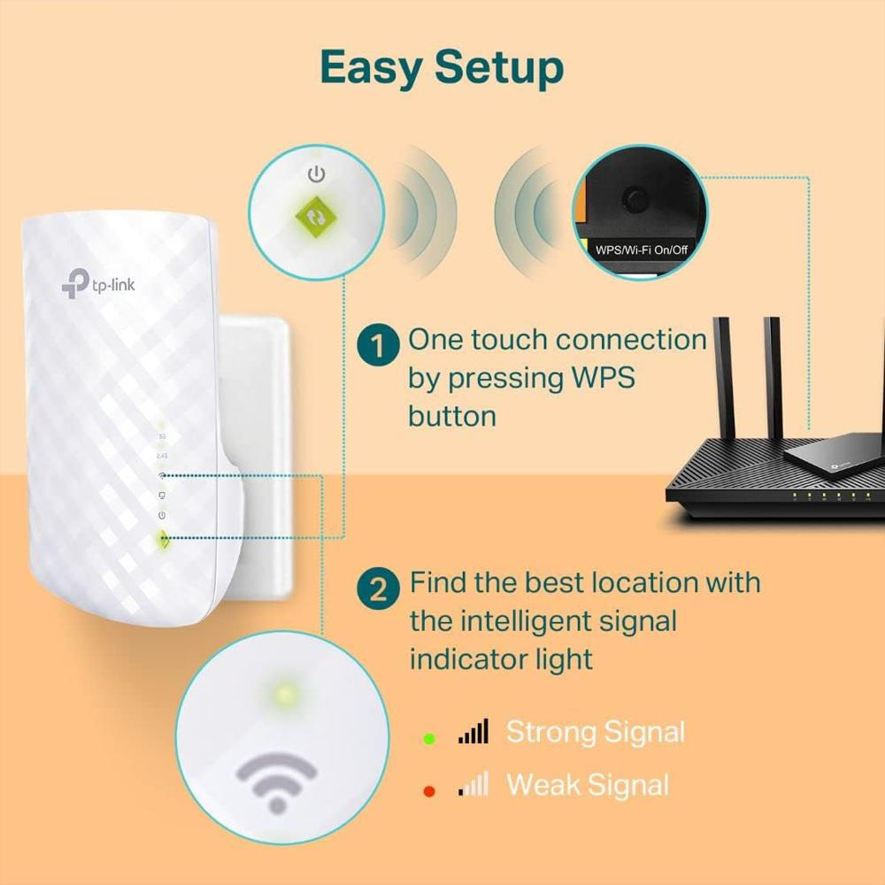 Repetidor Extensor De Rango Wifi Dual Band 5G Tp Link Ac750 img #4