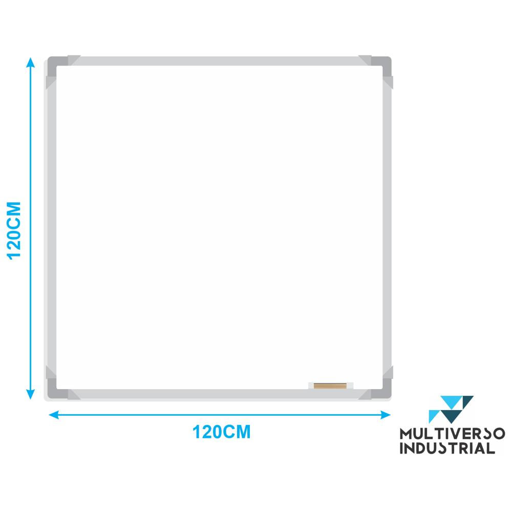 Tablero Borrable Acrílico Blanco 120 X 120Cm + Kit Obsequio img #4