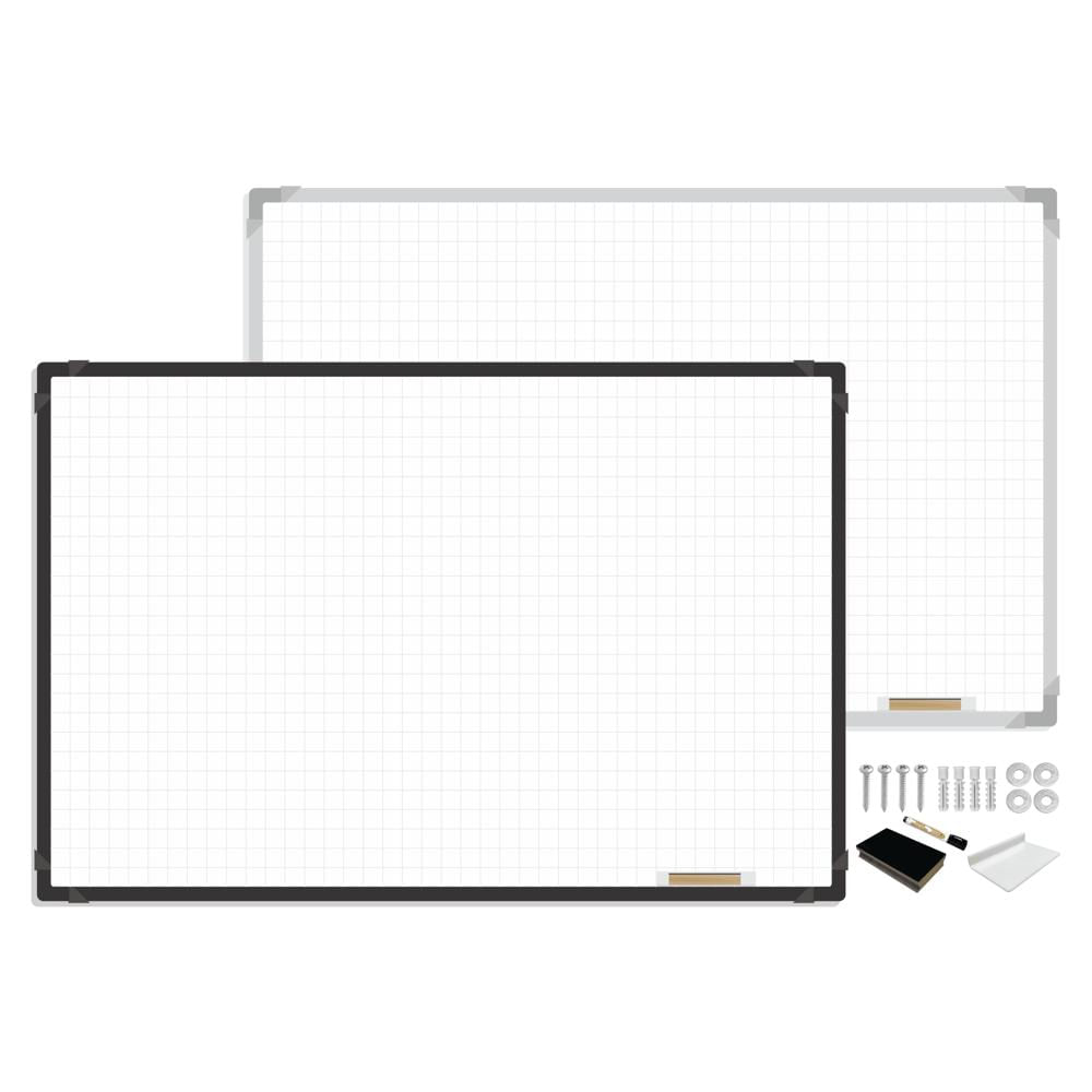 Tablero Borrable Acrílico Cuadriculado 80 X 60Cm + Obsequio img #1