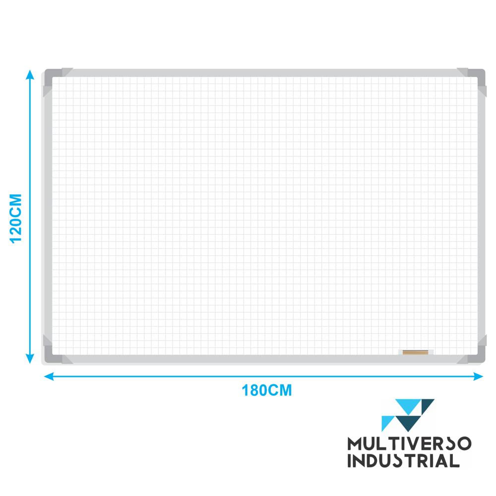 Tablero Borrable Acrílico Cuadriculado 120 X 180Cm +Obsequio img #3