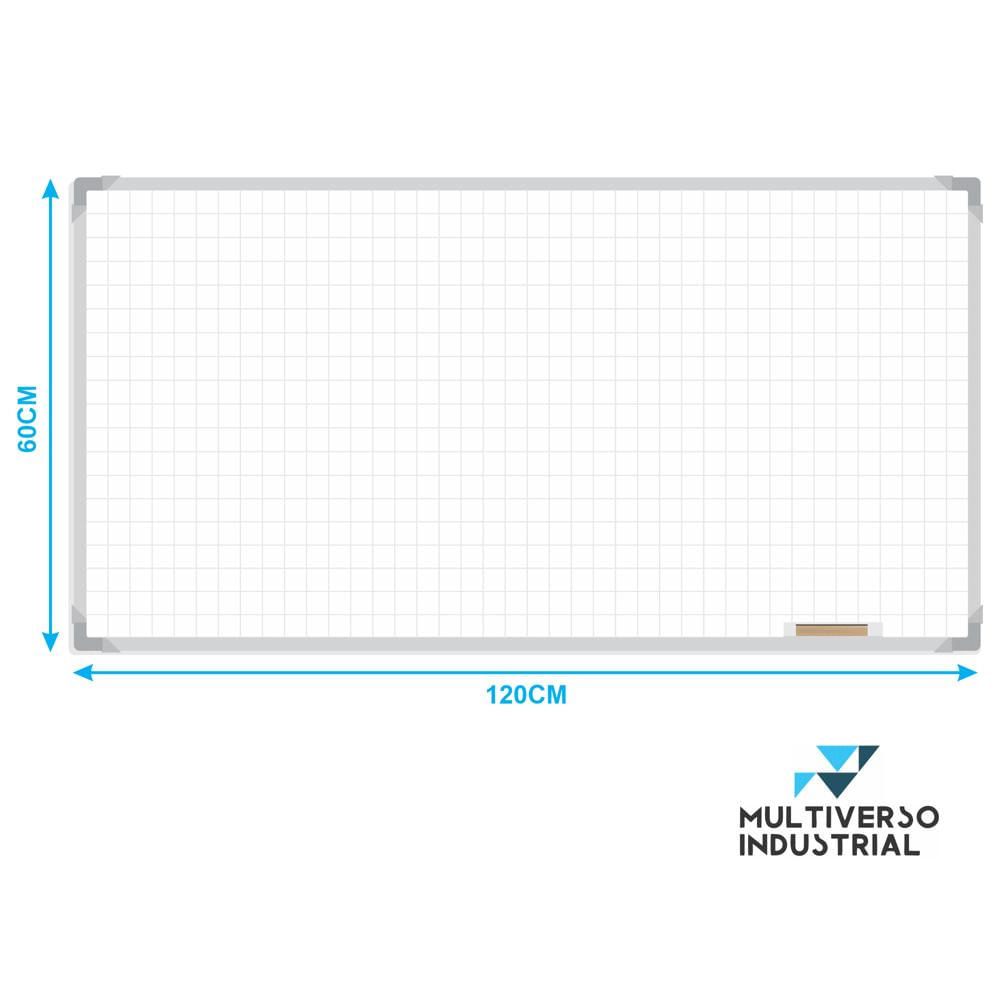 Tablero Borrable Acrílico Cuadriculado 120 X 60Cm + Obsequio img #3