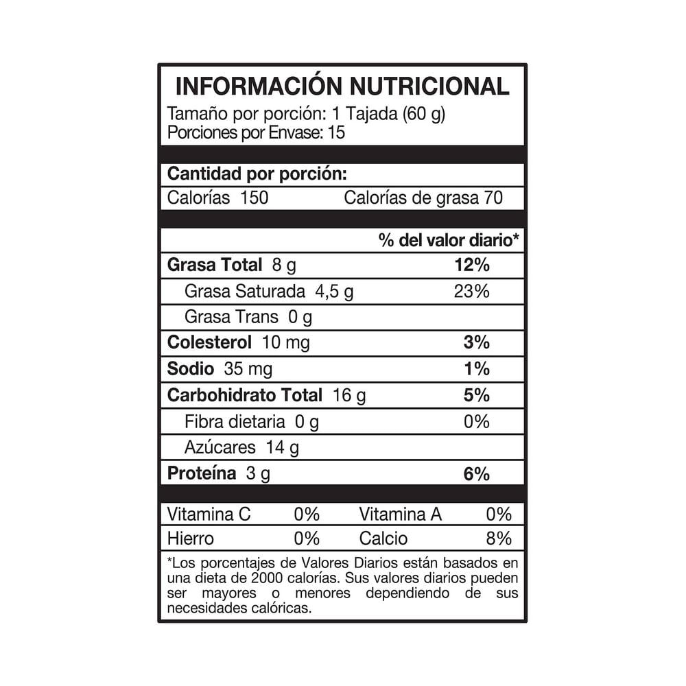 Torta de helado CREM HELADO tres leches (900  gr) img #3