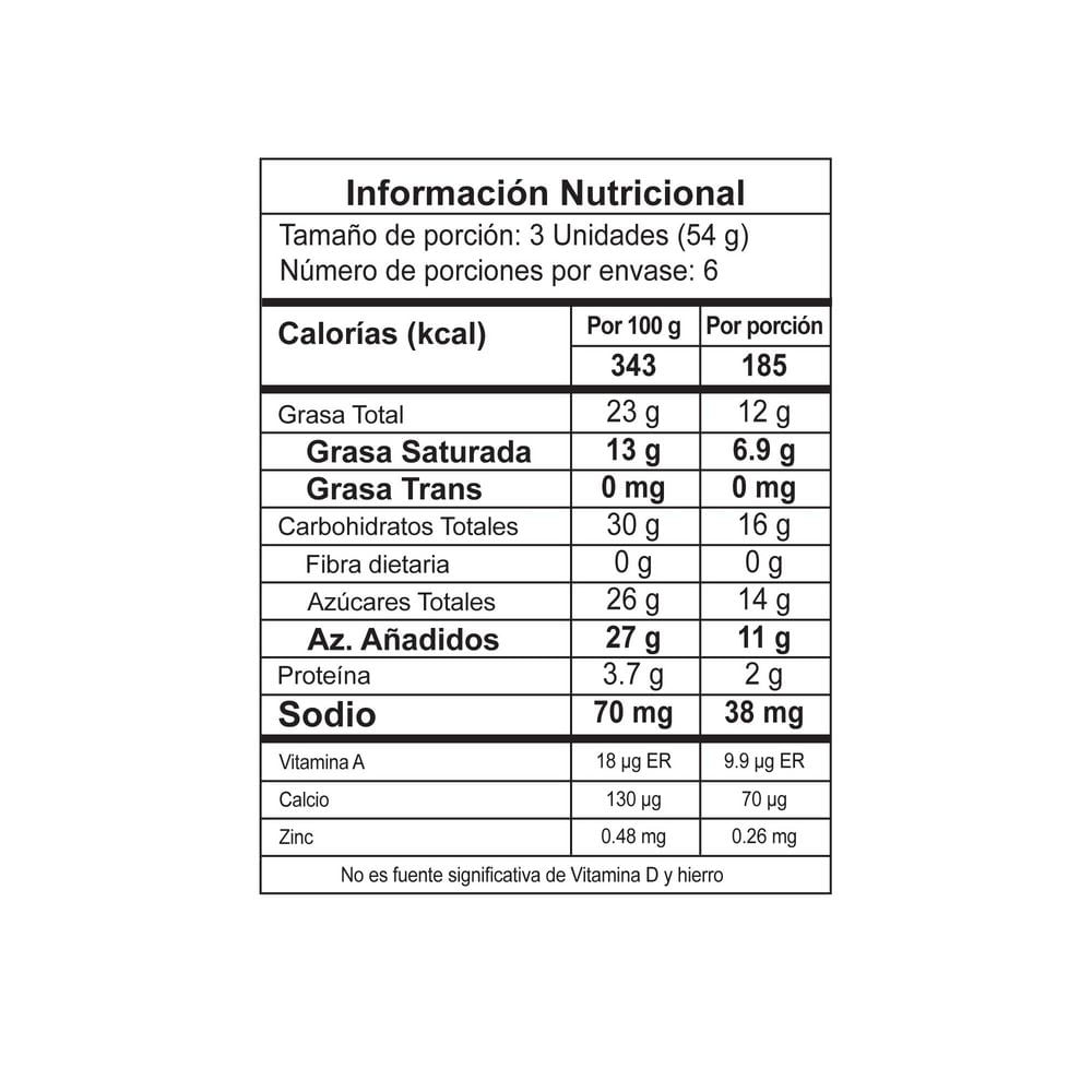 Helado CREM HELADO bocados chiks (324  gr) img #3