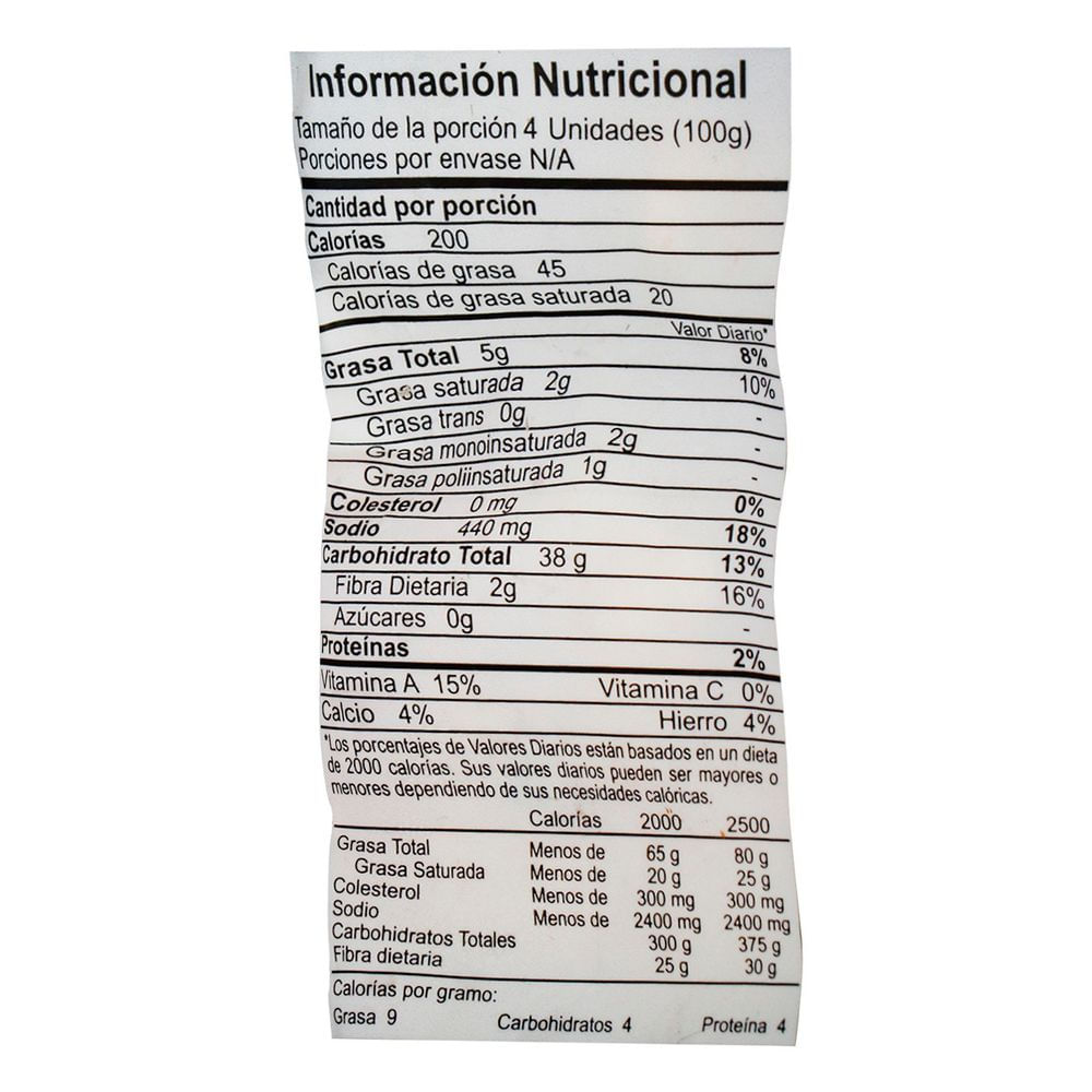 Patacon Verde Crocante Colombiano EXPRESS 400  gr img #2