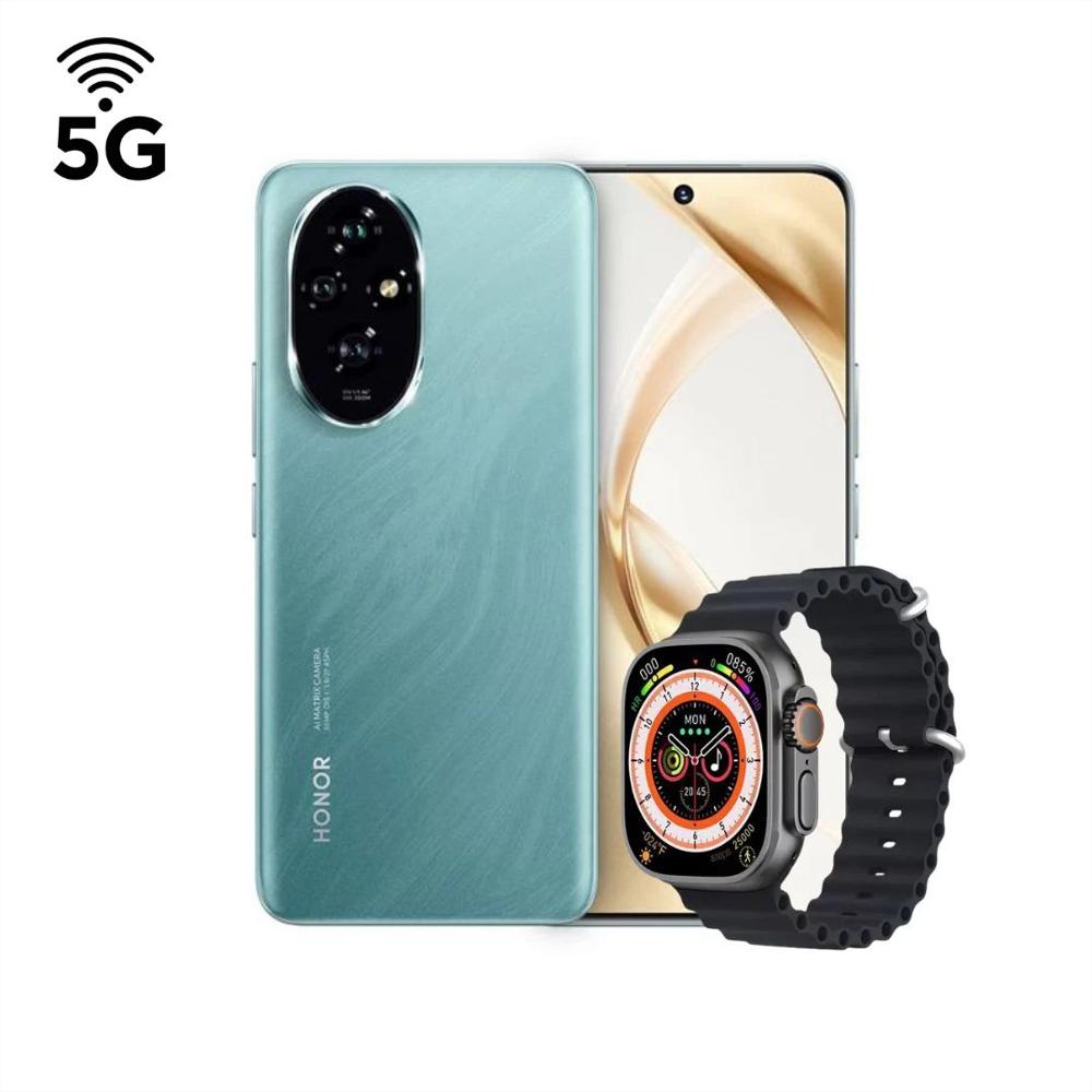 Celular Honor 200 5G 256Gb 12Gb Ram Verde + Smartwatch img #3