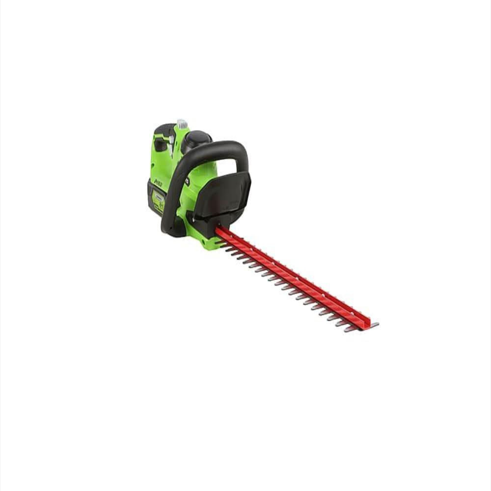 Cortasetos Inalámbrico Greenworks 24V 22 pulgadas Verde img #5