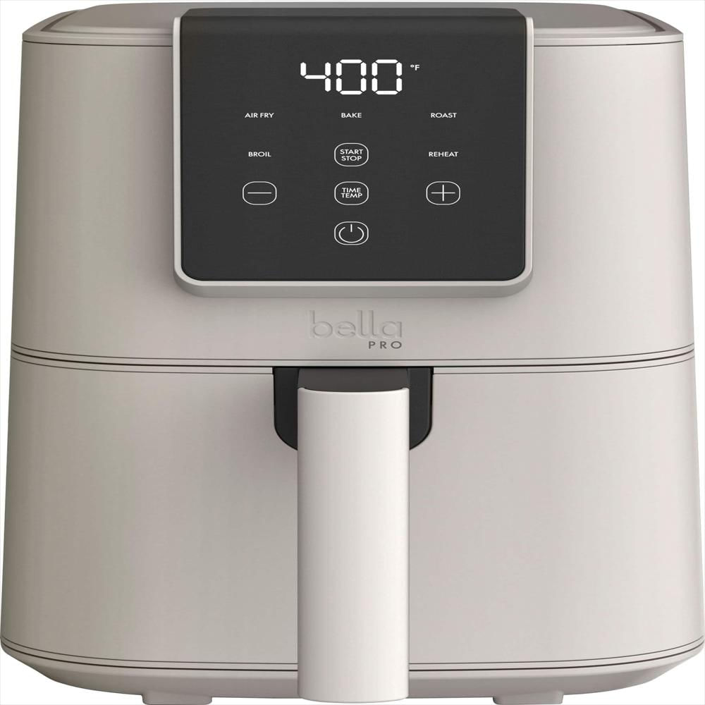 Freidora De Aire 4 Qt Bella Pro Slim Con Pantalla Táctil Color img #2