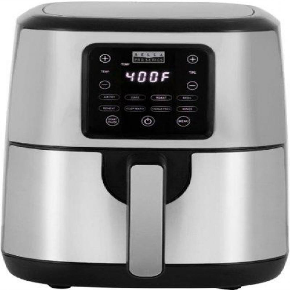 Freidora De Aire Bella Pro 4.2 Qt Pantalla Táctil Acero img #1