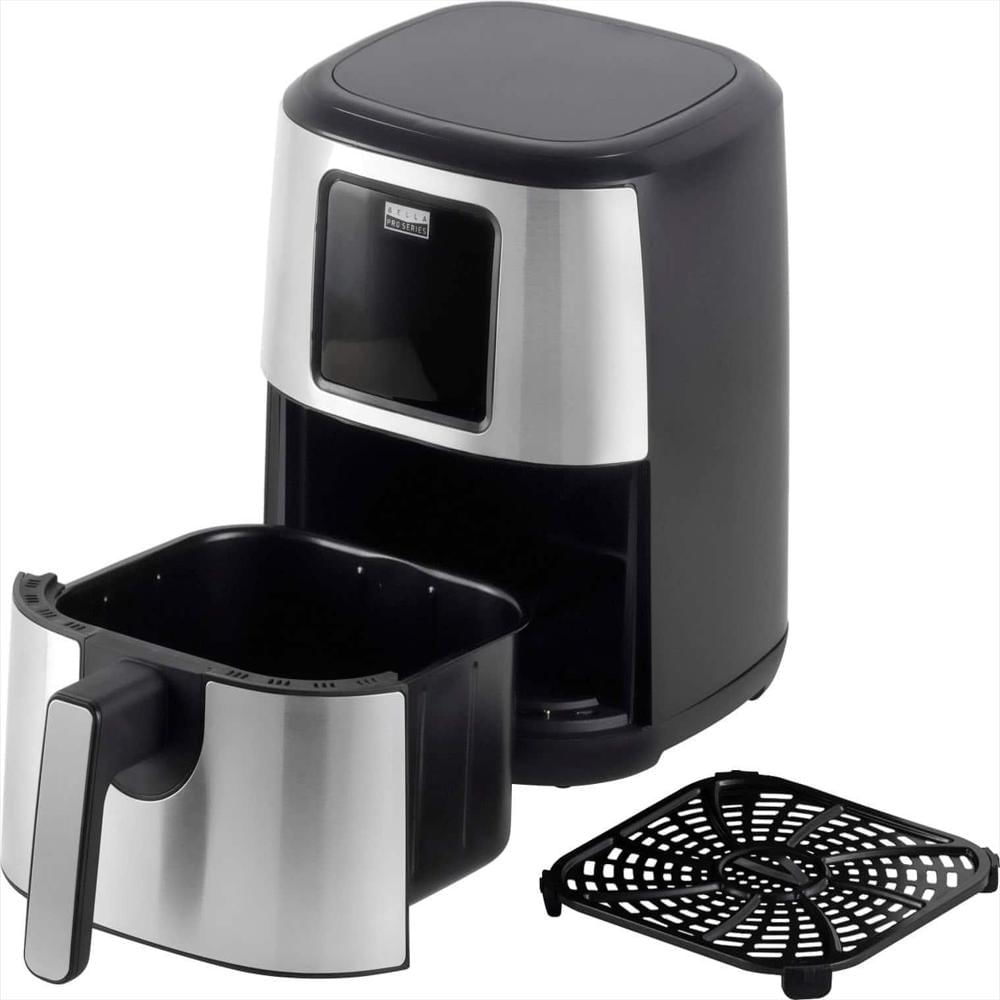 Freidora De Aire Bella Pro 4.2 Qt Pantalla Táctil Acero img #3