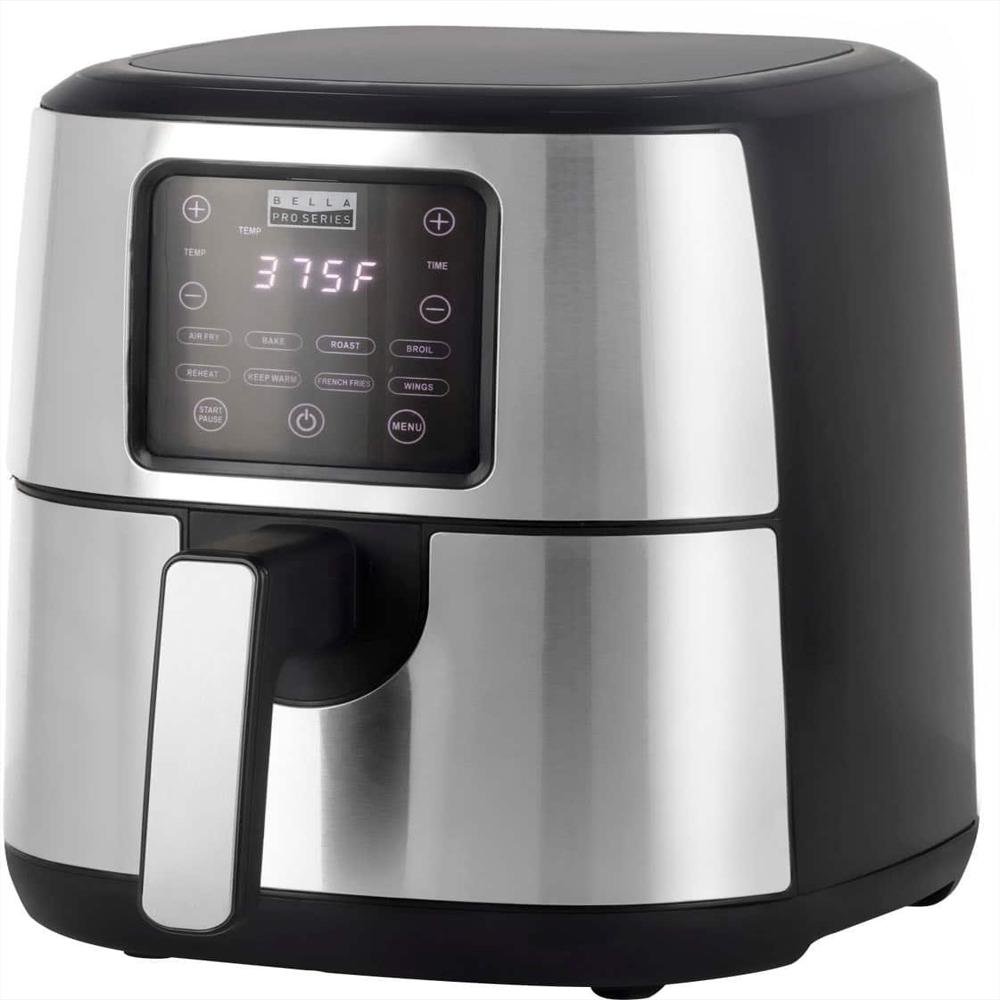 Freidora De Aire Bella Pro 4.2 Qt Pantalla Táctil Acero img #4