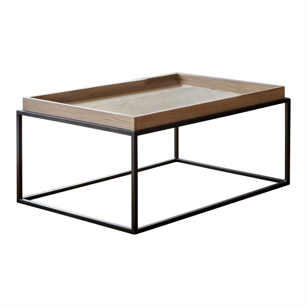 Mesa De Centro Imperial 80Cm X 45Cm Formica Y Metal img #2