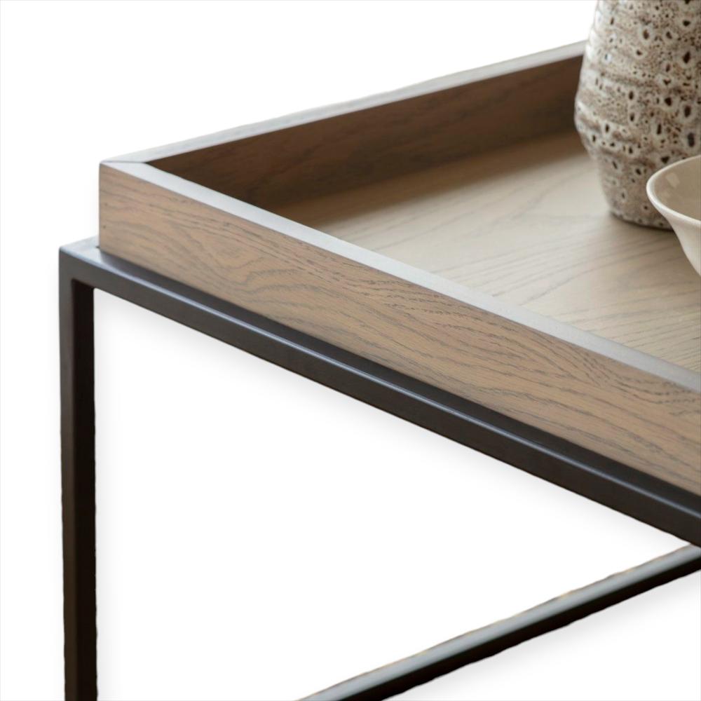 Mesa De Centro Imperial 80Cm X 45Cm Formica Y Metal img #3