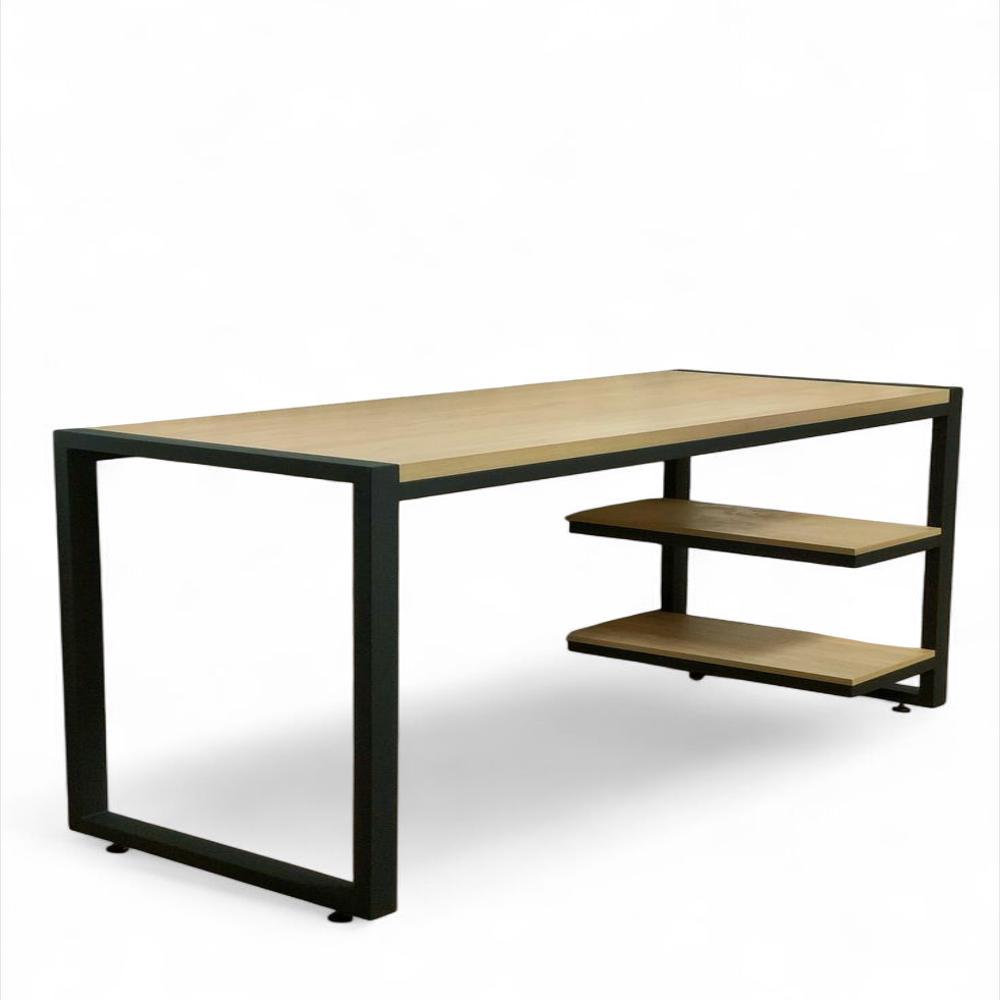 Escritorio Claustro 120Cm X 60Cm Formica Y Metal img #2