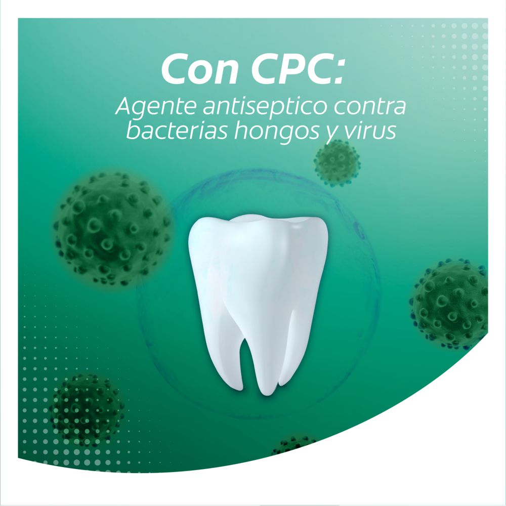 Crema Dental + Enjueague Bucal COLGATE Total 12 + Plax Ice Glacial (575  ml) img #5