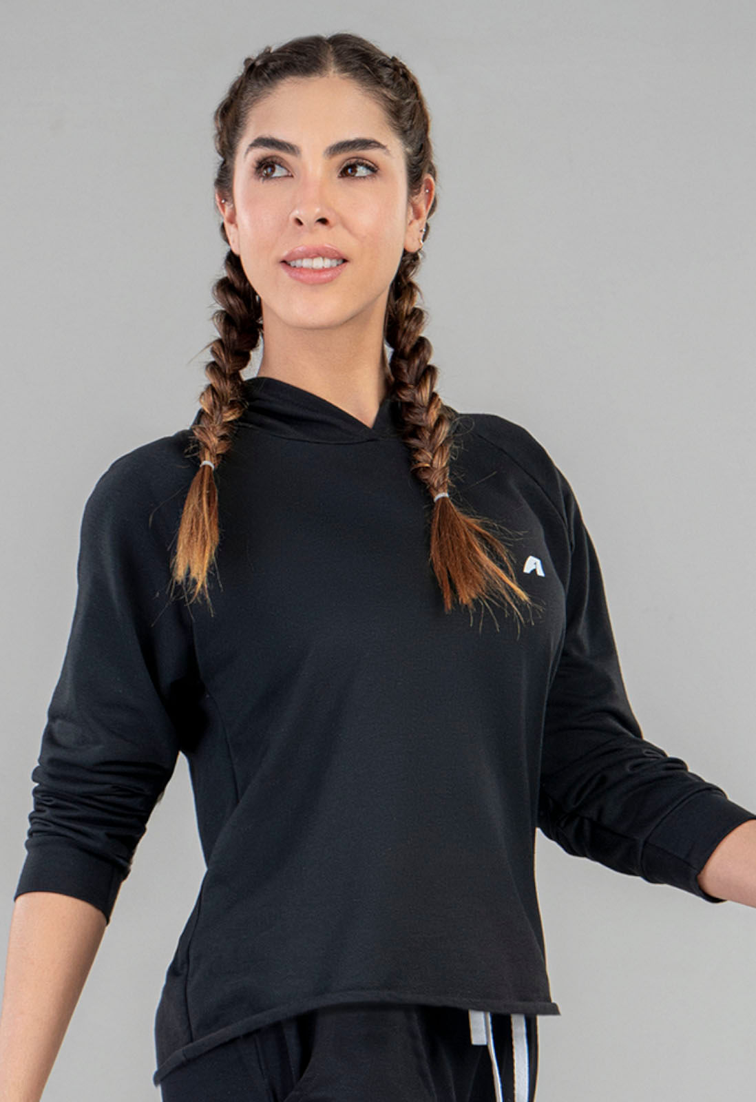 Buzo Mujer Negro FI 89858