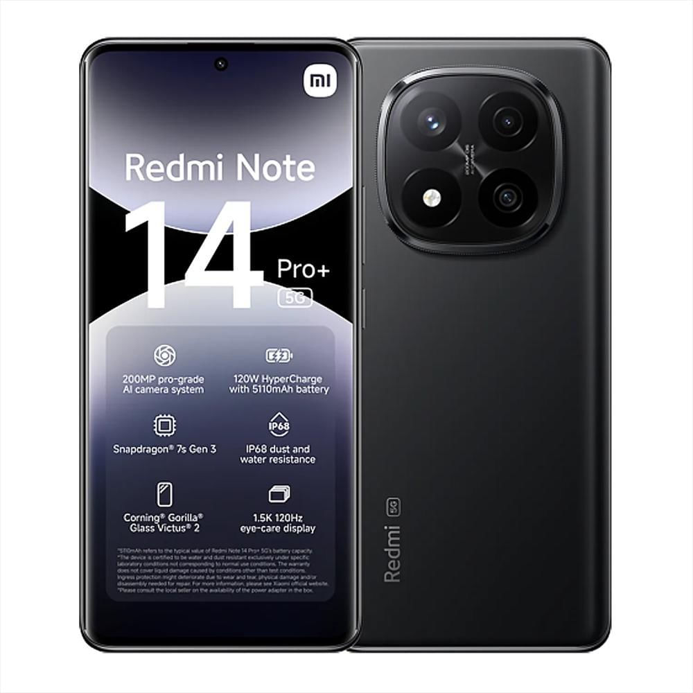 Celular Xiaomi Redmi Note 14 Pro Plus 5G 256 Gb 8 Ram Negro
