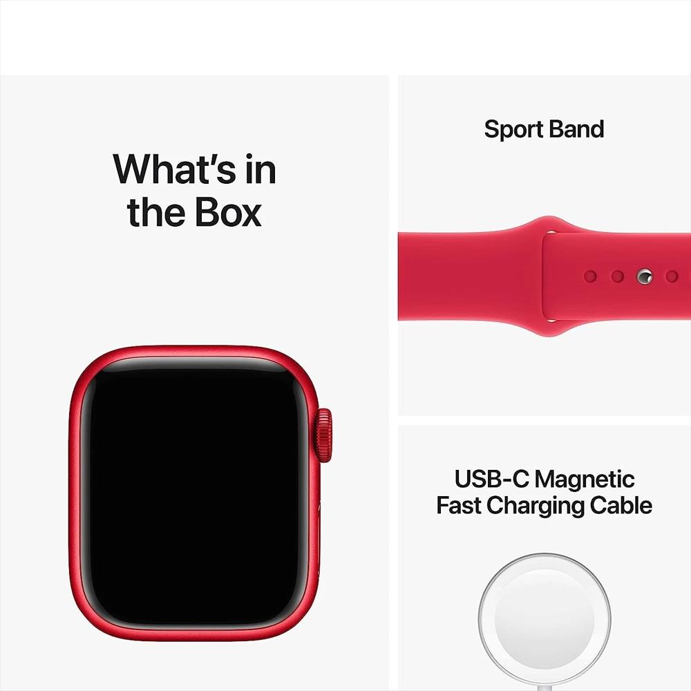 Apple Watch Serie 8 Reloj Inteligente Rojo img #3