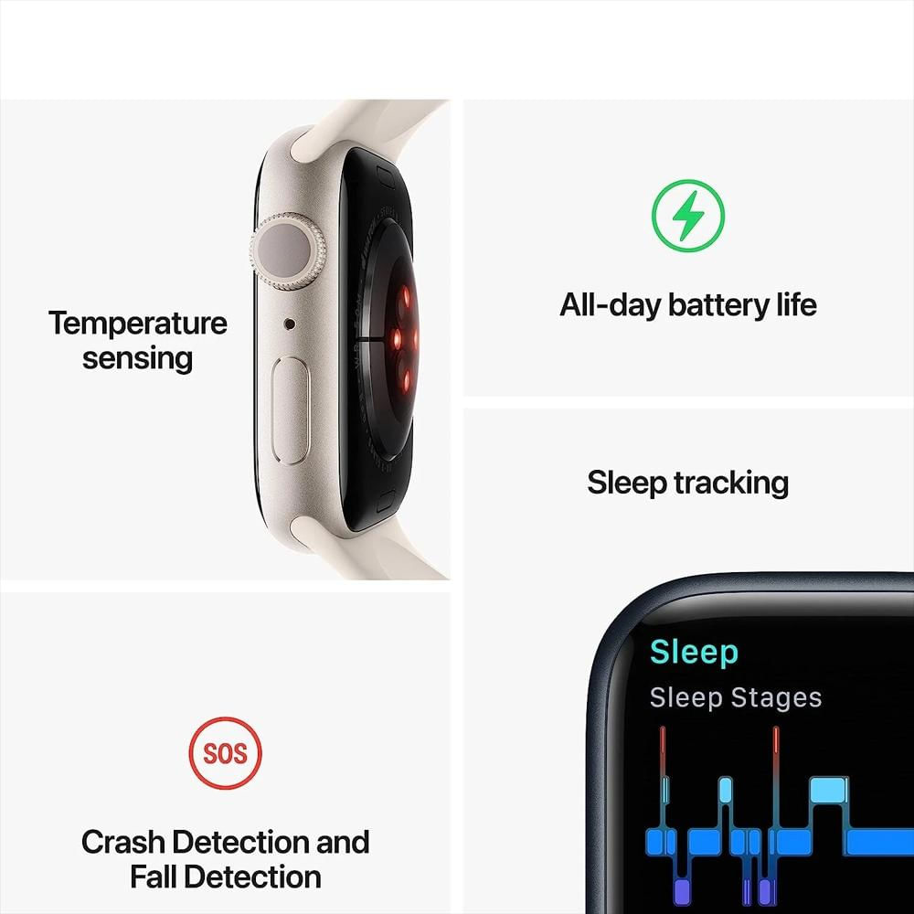 Apple Watch Serie 8 Reloj Inteligente Rojo img #4