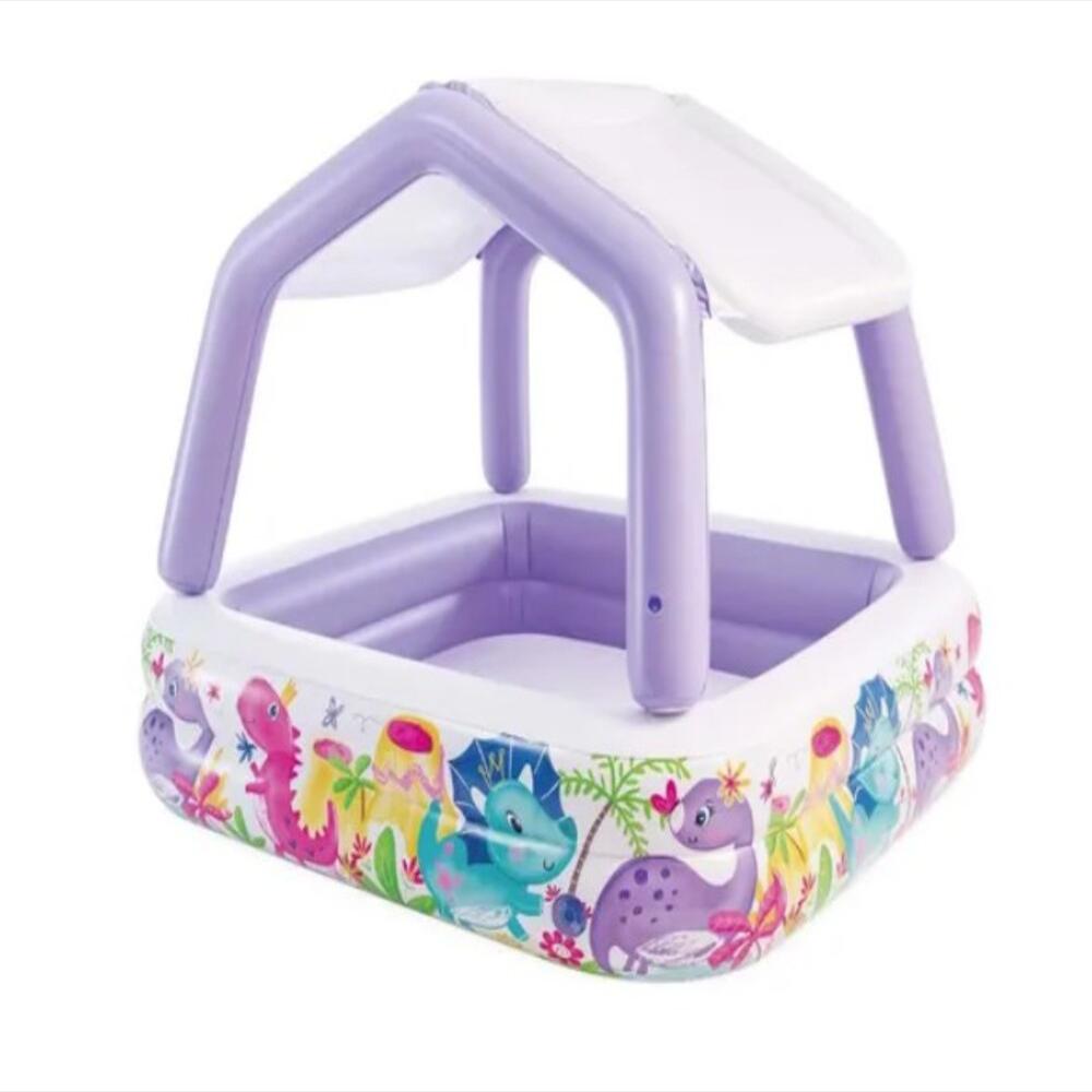 Piscina Inflable Con Toldo Desmontable Intex Diversión img #2