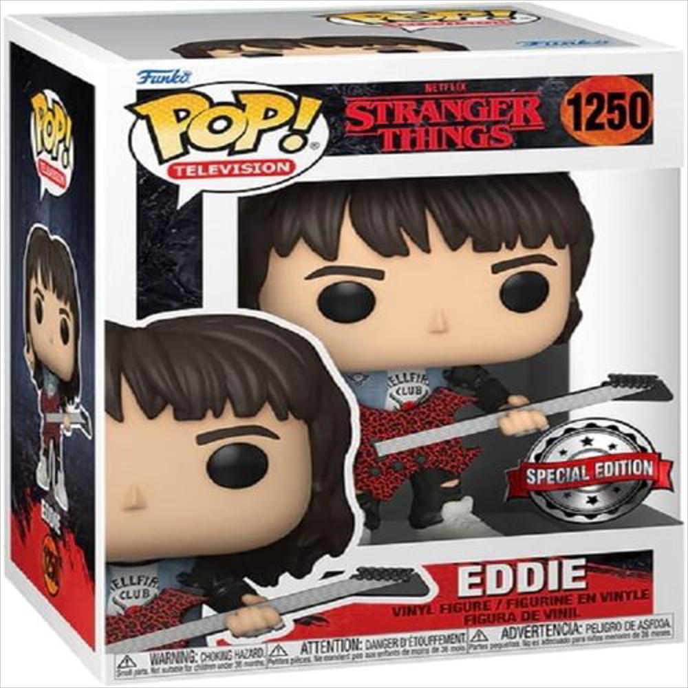 Funko Pop Stranger Things Eddie #1250 # 305 img #1
