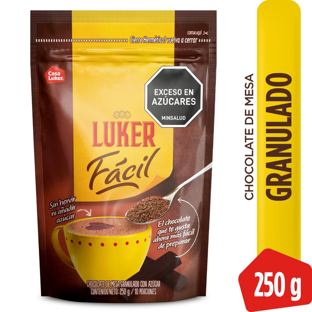 Chocolate LUKER de mesa granulado (250  gr)
