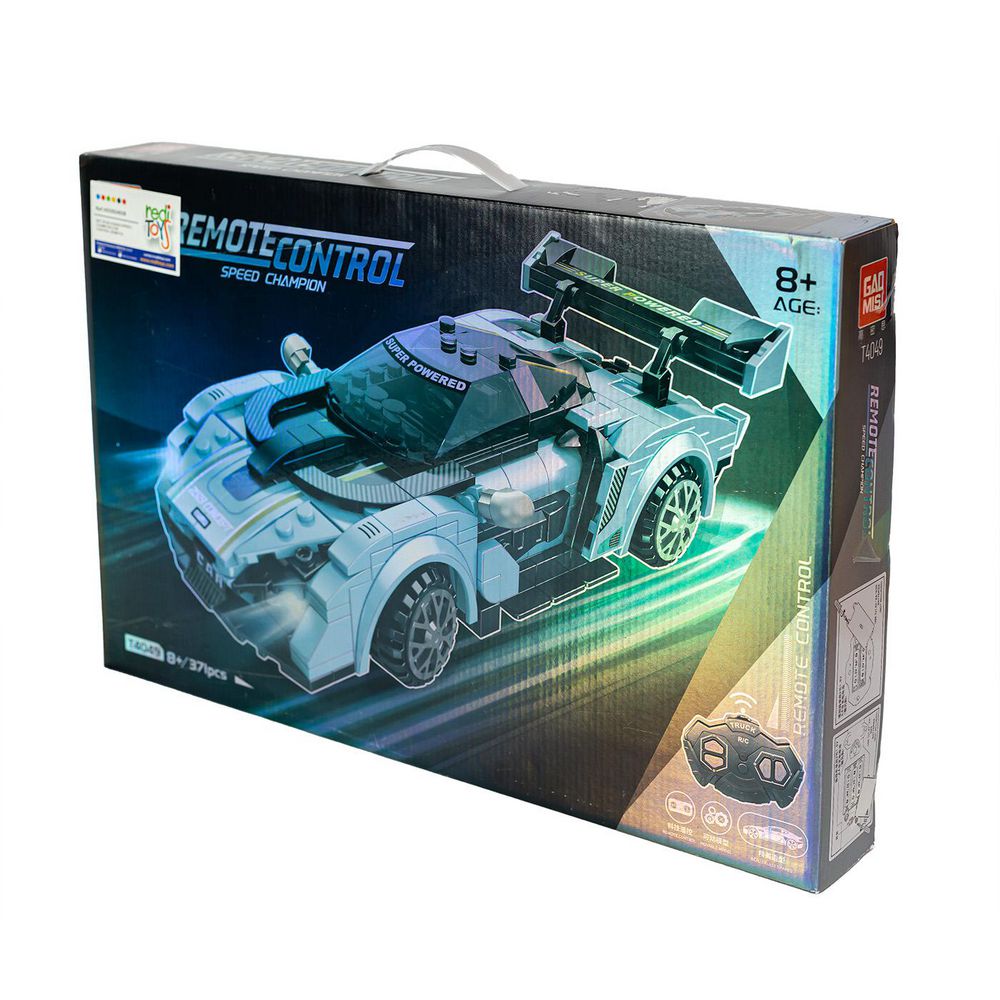 REDITOYS Speed Champion Con Rc 371 Piezas Set De Bloques Armable img #1