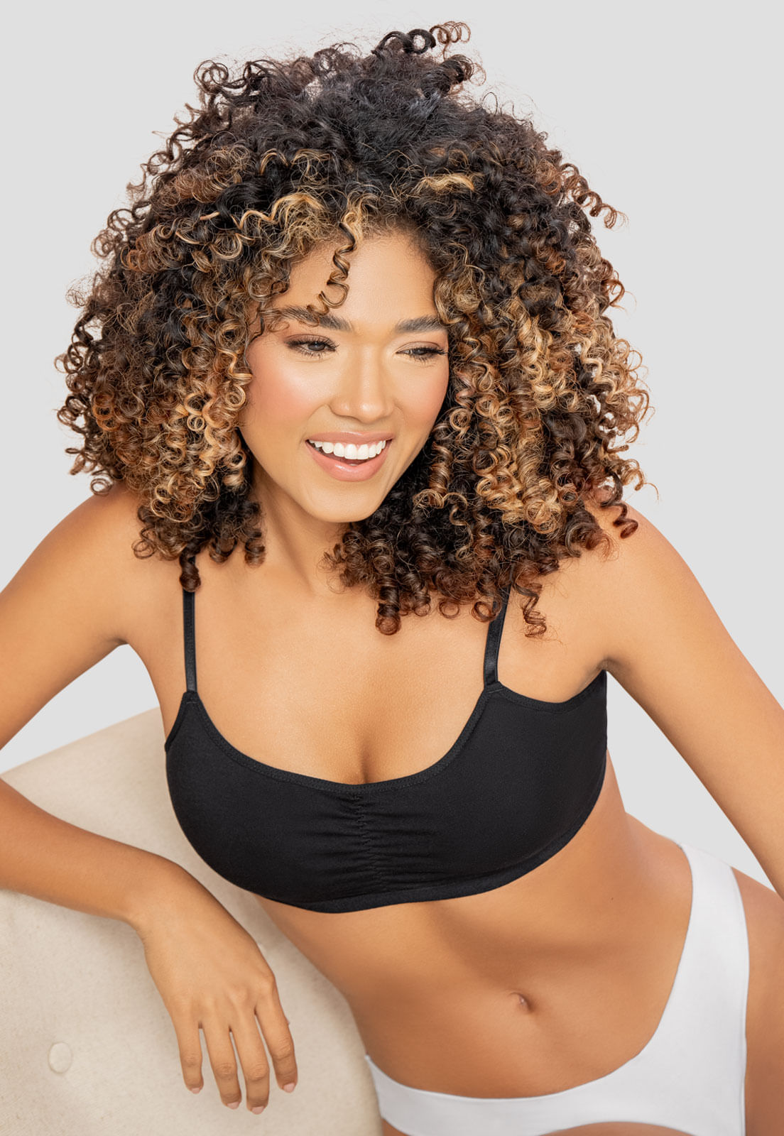 Top Mujer Negro Fi 107106