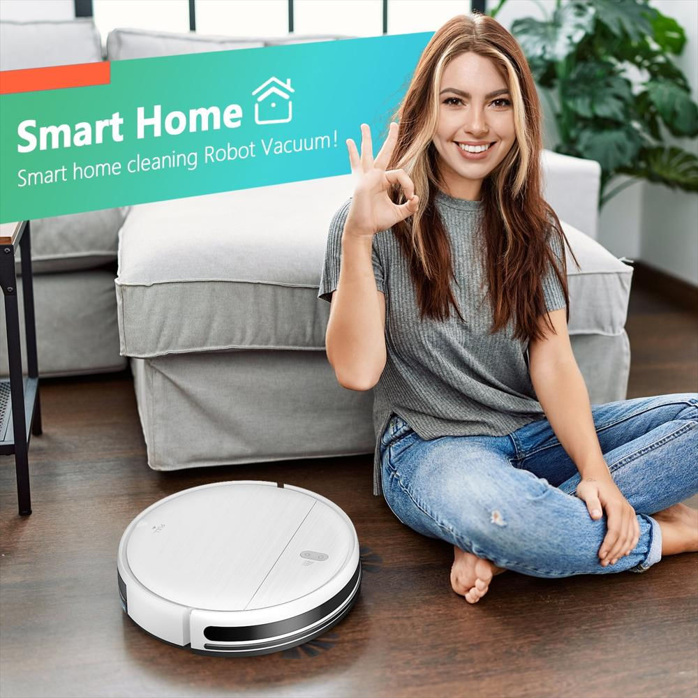 Aspiradora Robot Onson 2 En 1 Con Mopa Y Control Por Voz img #5
