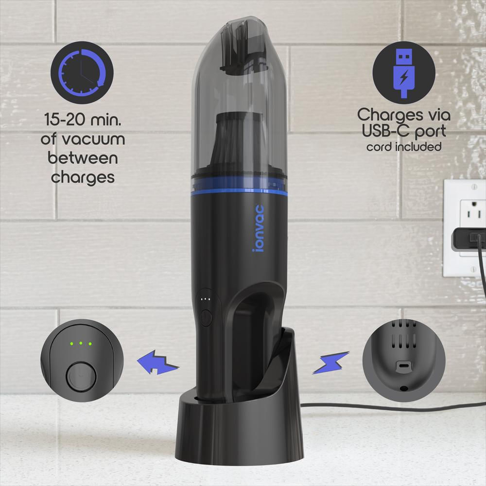Aspiradora De Mano Inalámbrica Ionvac Recargable img #2