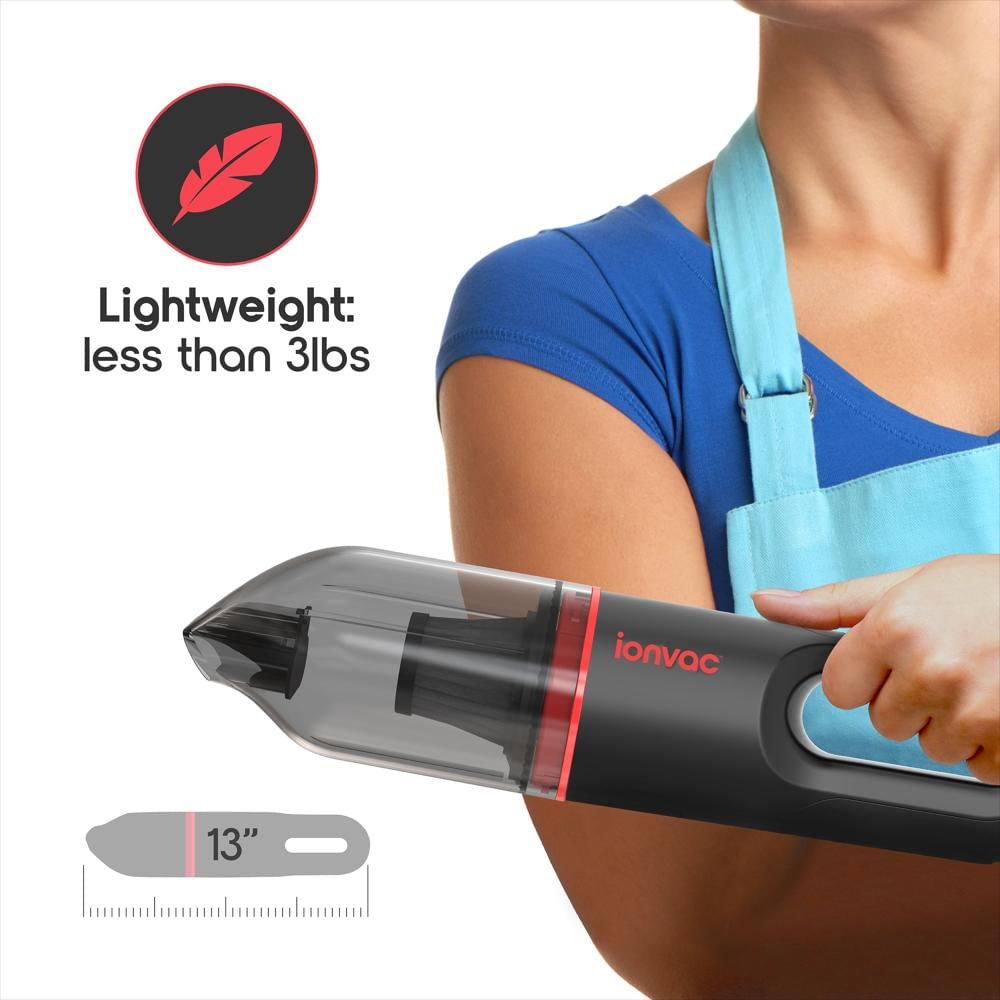 Aspiradora De Mano Inalámbrica Ionvac, Ligera Y Recargable img #4