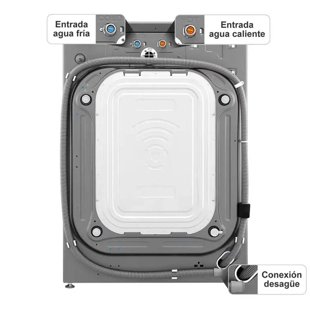 Lavadora secadora LG Eléctrica 20 KG  WD20VV2S6R GRIS img #4