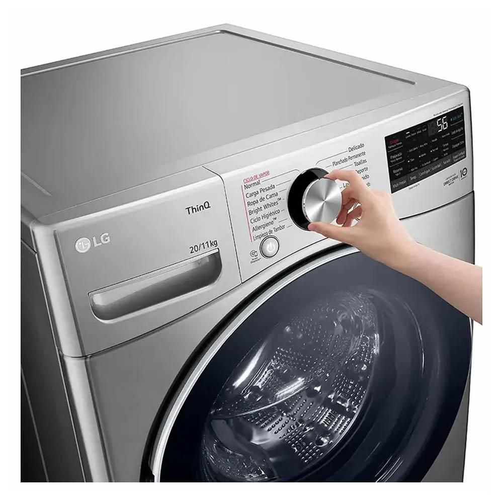 Lavadora secadora LG Eléctrica 20 KG  WD20VV2S6R GRIS img #5