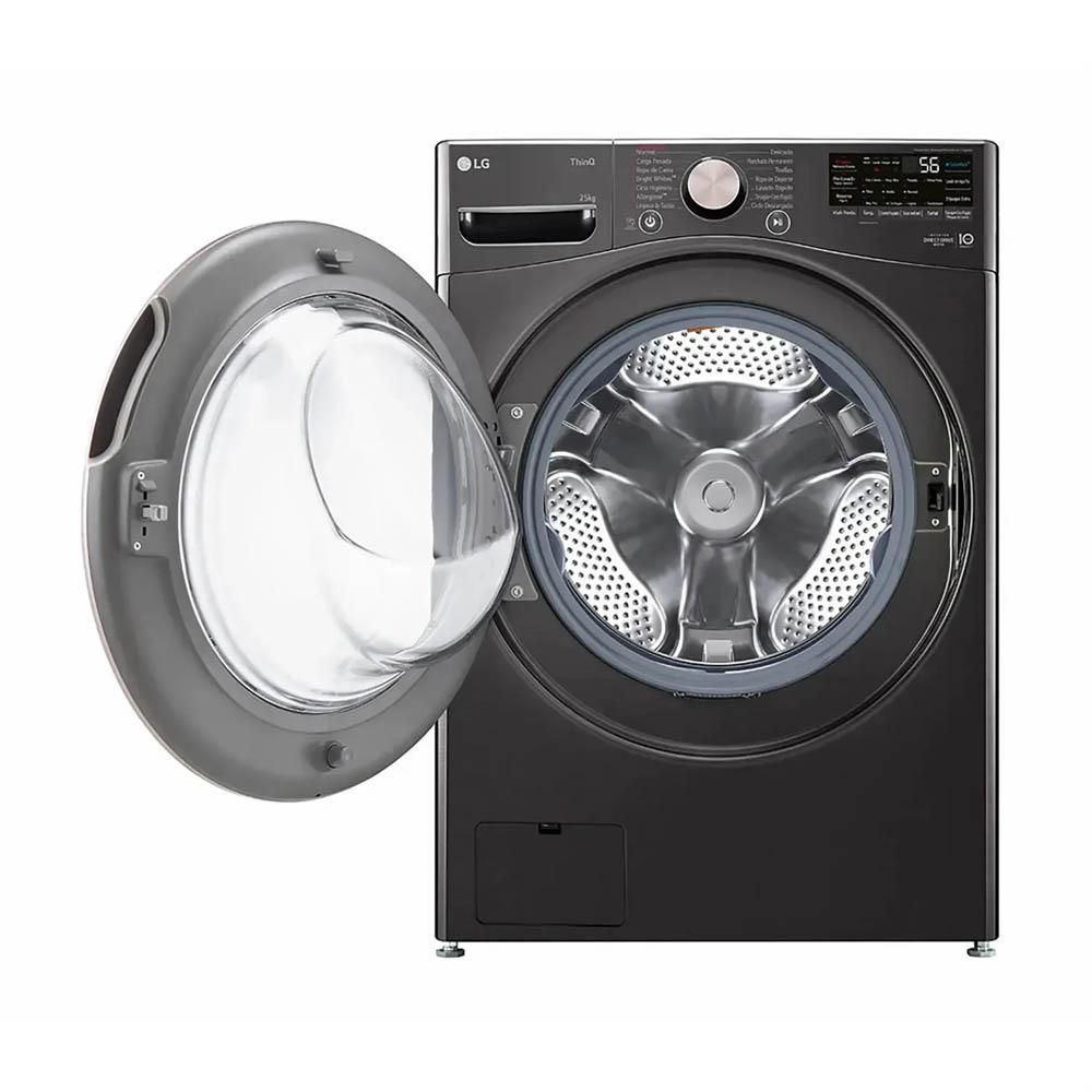 Lavadora LG Carga Frontal 25 kg (55 lb) WM25BV2S6BR.ABLECOL img #2