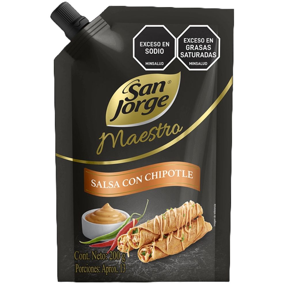 Salsa con chipotle SAN JORGE doy pack (200  gr) img #1