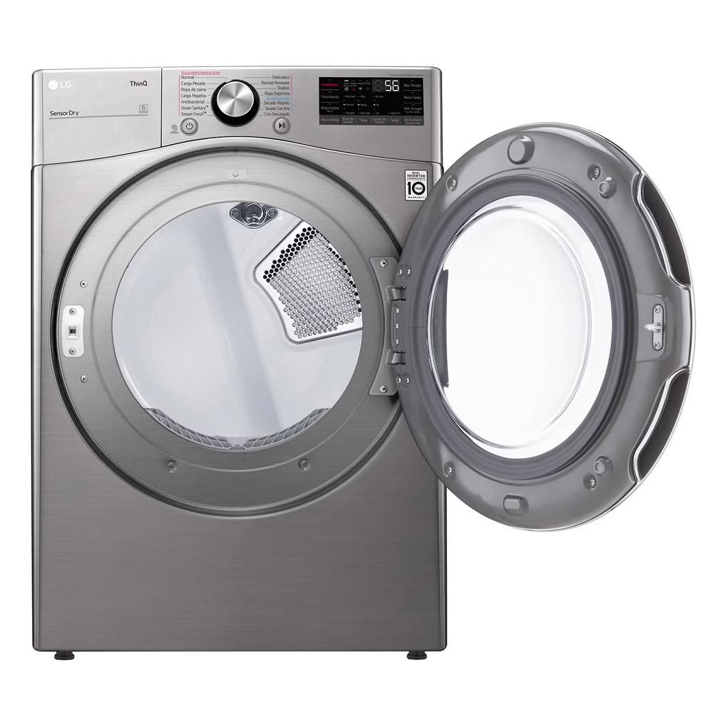 Secadora LG Gas 22 KG  DF22VV2SR Gris img #6