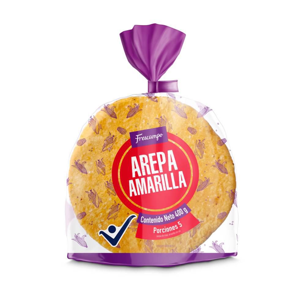Arepas amarillas FRESCAMPO x5 und (400  gr) img #1