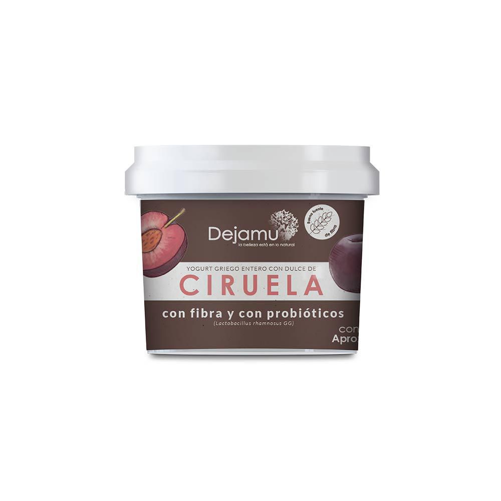 Yogurt griego DEJAMU sabor a ciruela (310  ml) img #1
