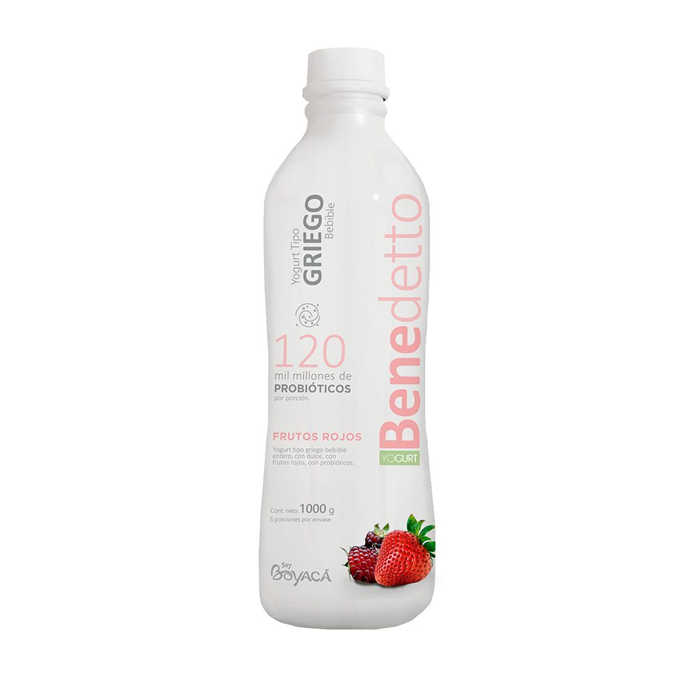 Yogur griego BENEDETTO sabor a frutos rojos (910  ml) img #1