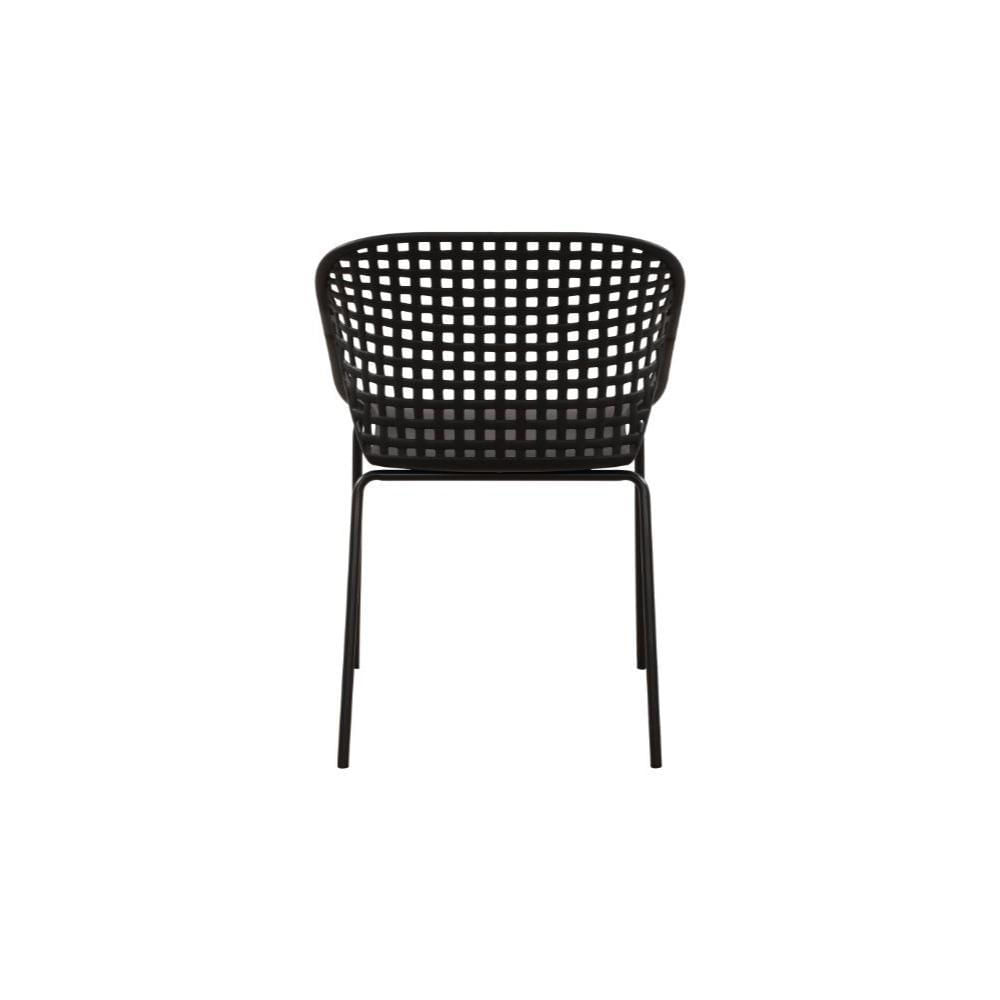 Silla Senit Con Brazos, Color Negro, Con Espaldar Y Diseño Moderno img #4