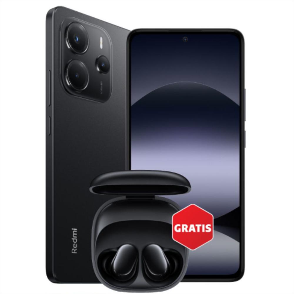 Combo Celular Xiaomi Redmi Note 14 4G 256Gb 8Ram Negro + Audifonos img #1