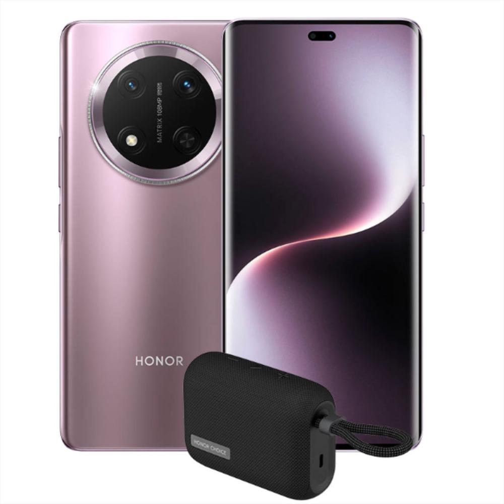 Combo Celular Honor Magic 7 Lite 5G 512Gb 8Gb Ram Morado Bafle Obsequio