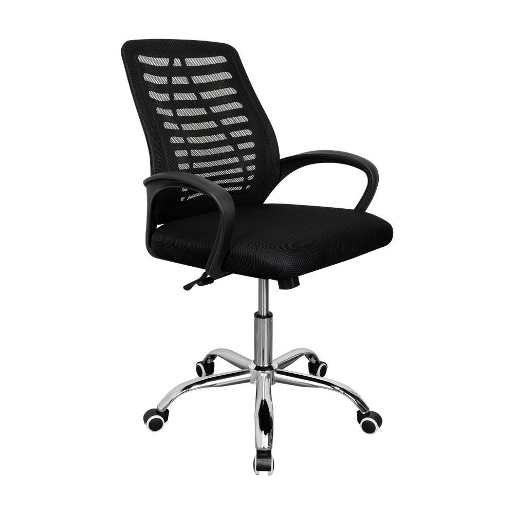 Silla De Escritorio Liz, Negro, Cuenta Con Brazos Y Espaldar img #1