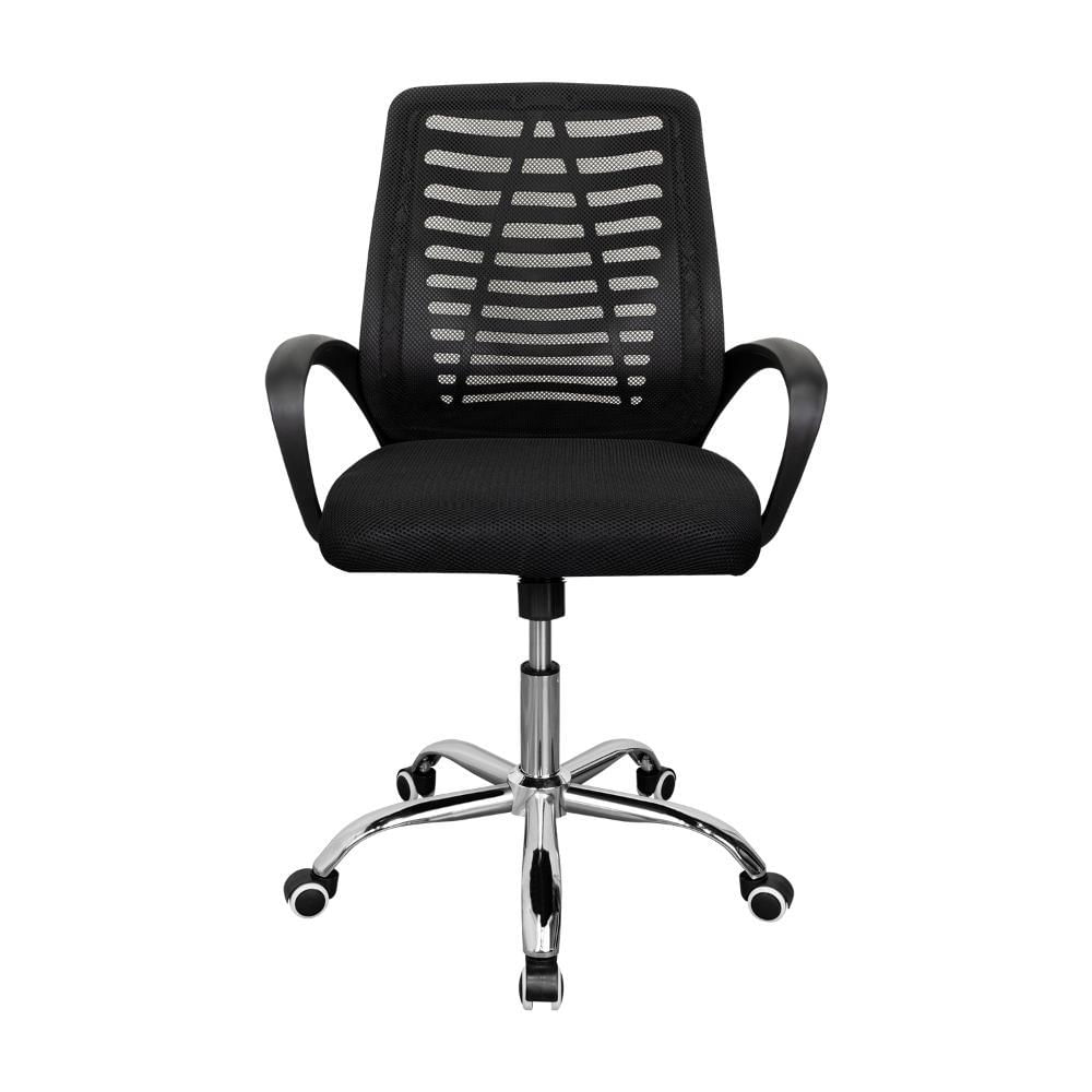 Silla De Escritorio Liz, Negro, Cuenta Con Brazos Y Espaldar img #2