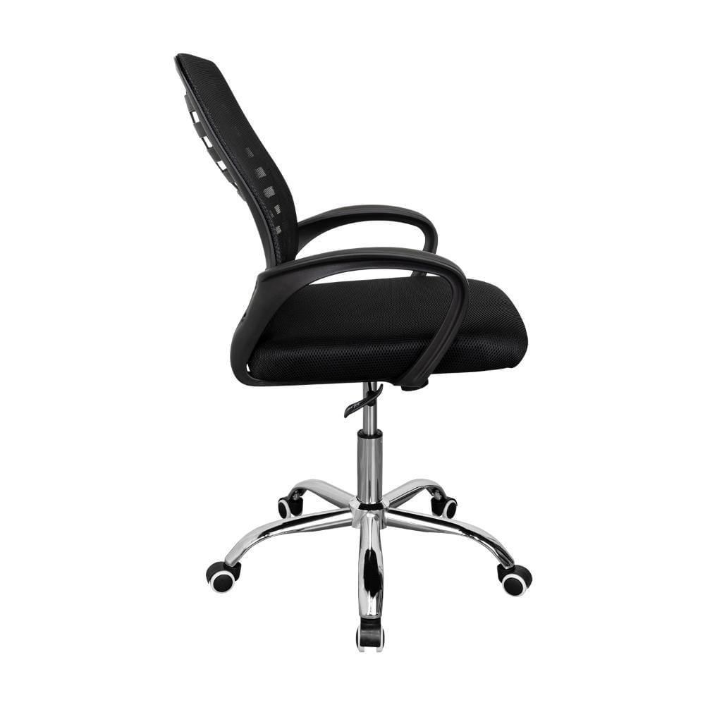 Silla De Escritorio Liz, Negro, Cuenta Con Brazos Y Espaldar img #3