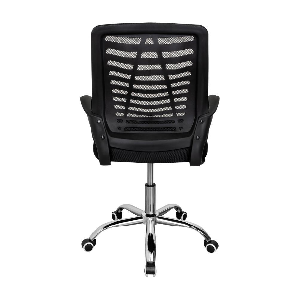 Silla De Escritorio Liz, Negro, Cuenta Con Brazos Y Espaldar img #4