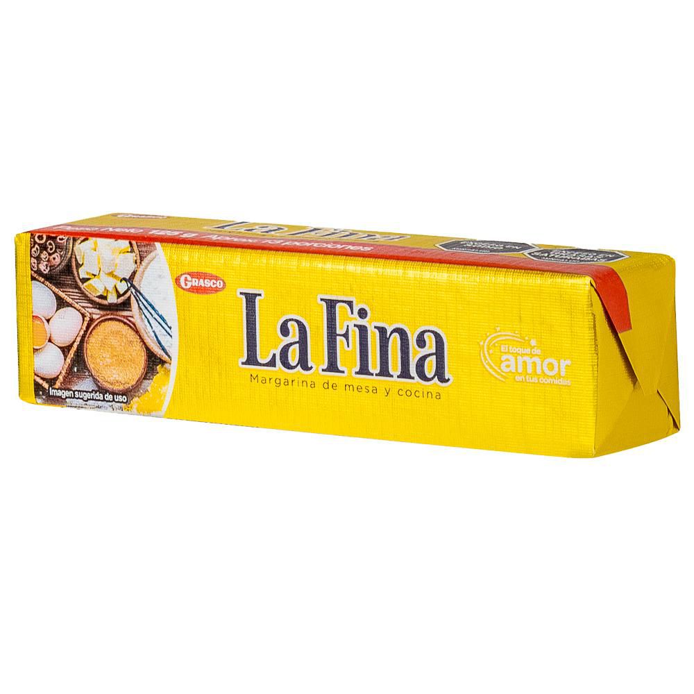 Margarina LA FINA mesa y cocina (125  gr)