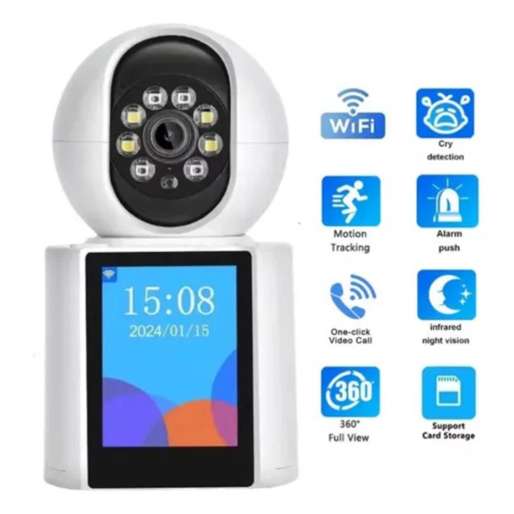 Monitor Camara De Bebe Inalambrica Vision Nocturna Wifi