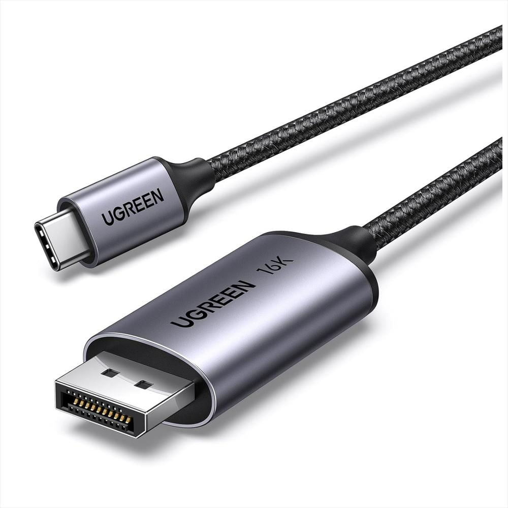 Cable Adaptador Usb C Displayport 2.1 16K 30Hz 8K 60Hz 1.5M img #1